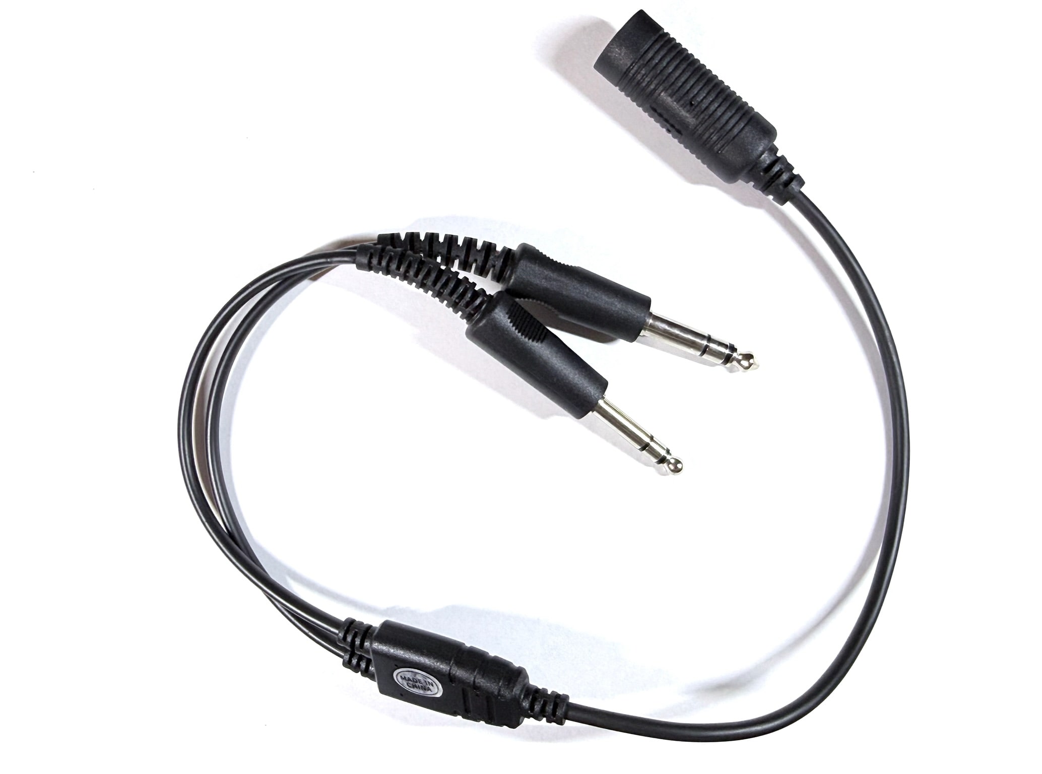 A174 Helicopter to GA Headset Adapter, primary product view