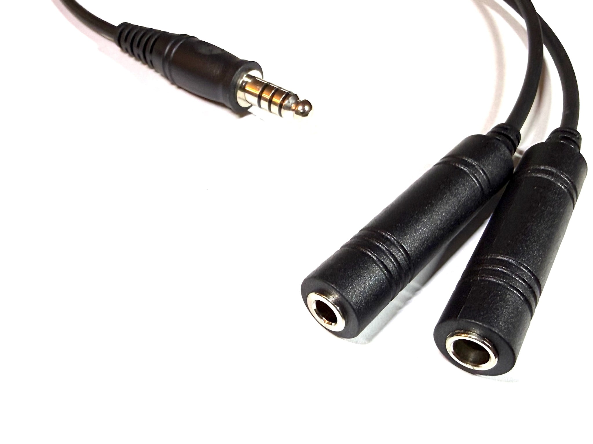 GA to A174 Helicopter Headset Adapter, alternate product view 2