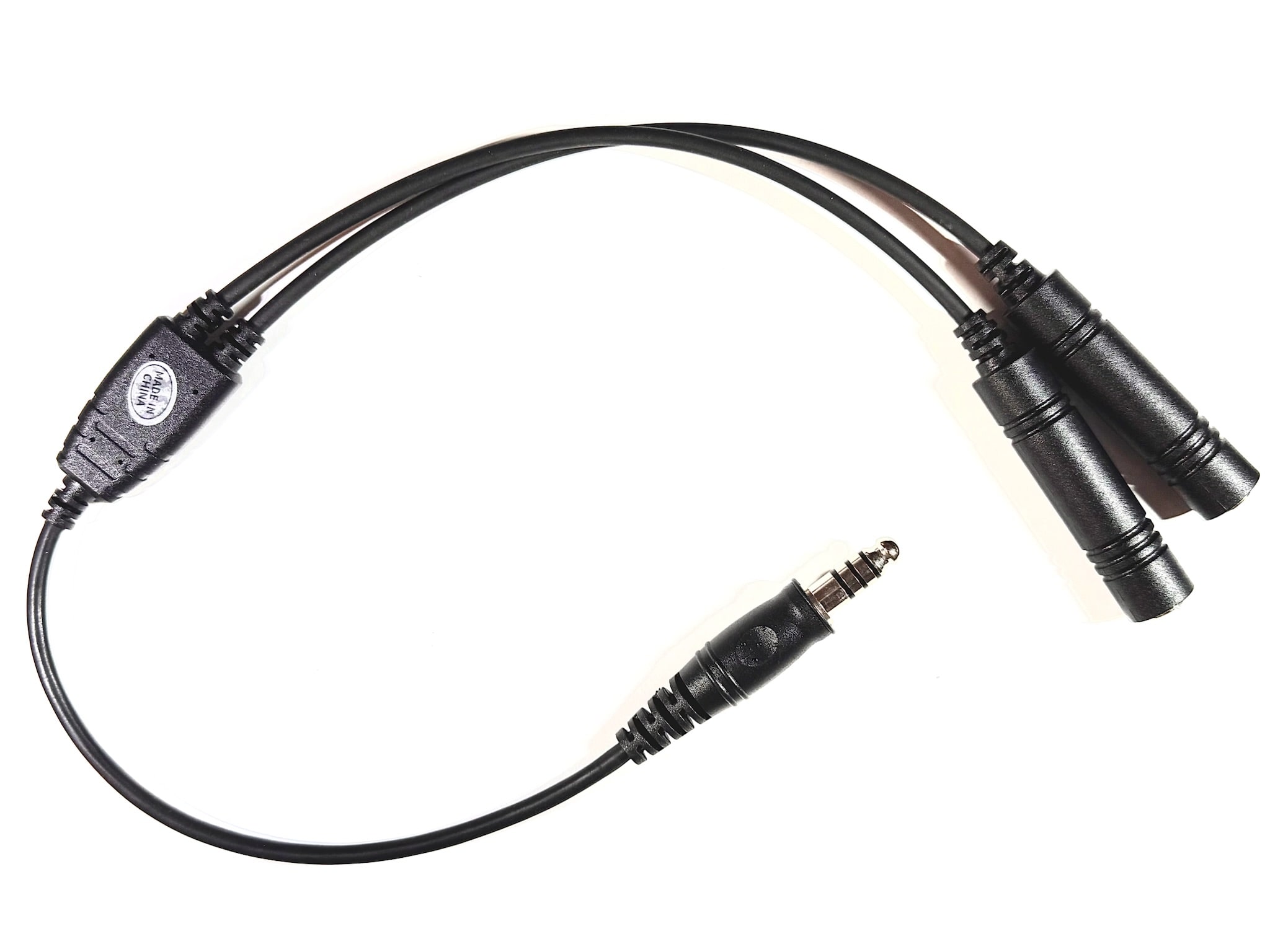 GA to A174 Helicopter Headset Adapter, primary product view